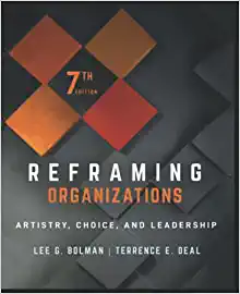 Reframing Organizations - Book recommendation for Dione Sommerville